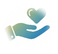 hand with a heart
